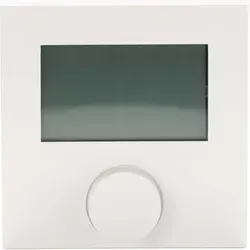 Möhlenhoff Fußbodenheizung Raumthermostat Alpha Regler direct LCD Komfort 230 V - Fußbodenheizung Raumthermostat mit intuitivem Drehknopf und übersichtlichem LCD-Display für einfache Temperaturregelung und Installation.
