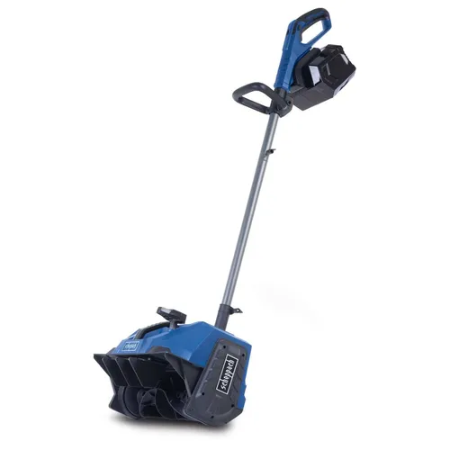 Scheppach Akku Schneefräse BC-SNB410-X – 40cm Räumbreite - Effiziente Akku-Schneefräse für müheloses Schneeräumen im Winter. Kompakt, wartungsfrei und mit variabler Auswurfrichtung – ideal für Einfahrten und Gehwege.