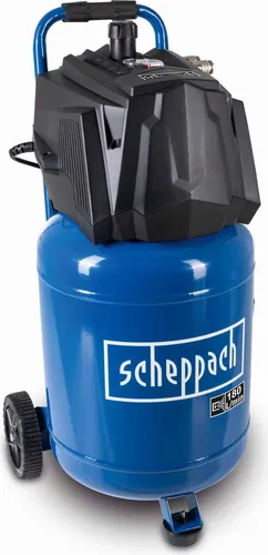 Scheppach Kompressor HC35V - 1500W, 10bar ölfrei und wartungsarm, 180 L/min Ansaugleistung für Werkstatt und Baustelle