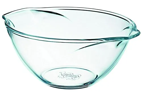 Pyrex 8010826 100 Jahre einem Quirltopf Boro Glas transparent 20,5 x 15,6 x 11 cm