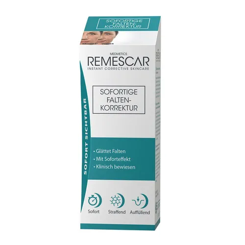 Remescar Sofortige Faltenkorrektur 8ml - Klinisch bewährt für Anti-Aging Faltenreduzierung, sofortige Ergebnisse für glattere Haut und weniger Falten
