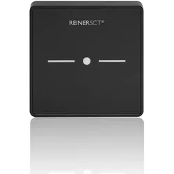 REINER SCT timeCard V3 - Externer RFID-Leser für Zutrittskontrolle, anthrazit und kompakte Abmessungen von 91 x 91 x 22 mm
