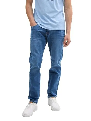 TOM TAILOR Denim 5-Pocket-Jeans mit Stretch blau 34 - Bequeme 5-Pocket-Jeans mit Stretch für optimalen Tragekomfort, ideal für lässige Outfits. Perfekte Passform in Größe 34!