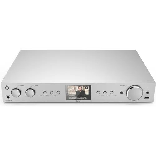 Hama DAB Tuner HiFi Digitalradio - WLAN Stereo Receiver mit Bluetooth, Spotify und Amazon Music für rauschfreien Genuss und einfache Bedienung