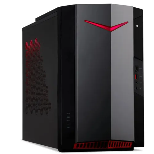 Acer Nitro N50-640 Gaming PC - Gaming Komplett PC mit Intel® Core i5-12400F, NVIDIA® GeForce® GTX 1650 und 256 GB SSD für blitzschnelle Ladezeiten - ideal für leidenschaftliche Gamer.