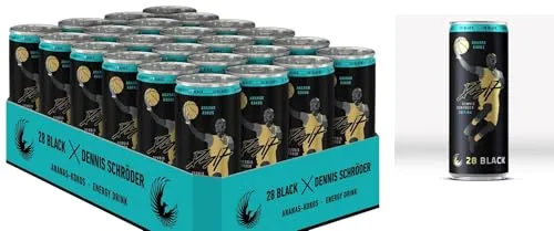Black Dennis Schröder Edition Ananas Kokos 24 x 0,25 Liter inkl. 6€ DPG Pfand 28