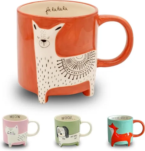Winkee Kochlöffelhalter Winkee Cute Animal Lama Kaffeebecher 17967 4260767641311
