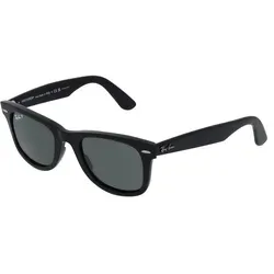 Ray-Ban RB4340 Unisex-Sonnenbrille - Stilvolle Vollrand-Sonnenbrille - Sportbrillen | Hochwertige Kunststoff-Gestell in Schwarz mit grünem Glas für optimalen UV-Schutz und trendigen Look.