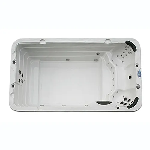 Swim Spa Verona I 400x230x131cm - Außenwhirlpool mit großzügigen Abmessungen, ideal für Entspannung und Fitness im eigenen Garten.
