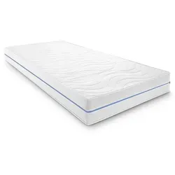 Ergonomische Matratze 80x200 cm Supportho Premium - 7-Zonen Matratze mit optimaler Druckentlastung und atmungsaktivem Kaltschaum, ideal für Senioren und Allergiker. Pflegeleichter Bezug, waschbar bis 60°C.