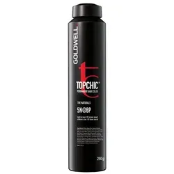 Goldwell Topchic Elumenated 5N@BP (250 ml) - Haarfarbe für brillante, intensive Farben mit 100 % Grauabdeckung und ultimativer Haltbarkeit – ideal für kreatives Haarstyling.