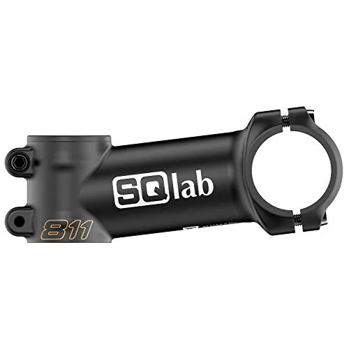 SQlab Unisex – Erwachsene 811 2.1 Fahrrad Vorbau, Schwarz, 100 mm - 7°