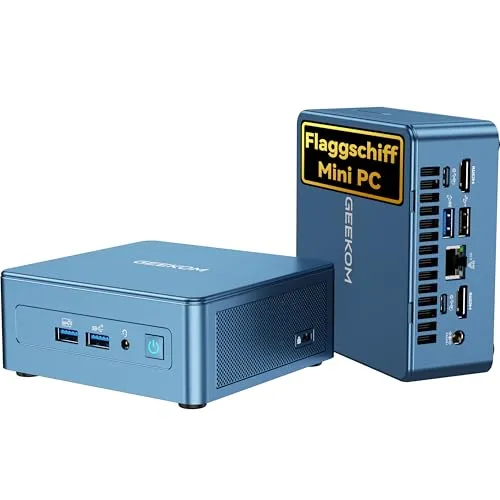 GEEKOM IT12 2026 Edition Mini PC mit Intel i7-1280P - Mini PC mit Intel i7-1280P, 16GB RAM und 1TB SSD. Ideal für Büro, Softwareentwicklung und kreative Anwendungen. Hohe Leistung, kompakt und flexibel einsetzbar.