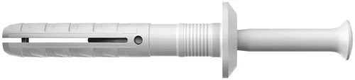 fischer Nageldübel N 6 x 40/7 P K Pilzkopf und Kunststoffnagel; mit Schraube Reale Inhaltsmenge: 50 C62|Dübellänge: 40 mm|fischer Nagelschraube: 4 x 45 mm