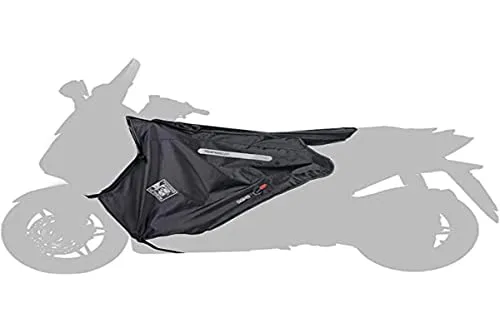 TUCANO URBANO Termoscud Beinschutz für Yamaha/MBK - Sonstiges Fahrradzubehör mit 100% wasserdichtem Schutz und patentiertem S.G.A.S. Anti-Flatter-System für sicheres Fahren bei jedem Wetter.