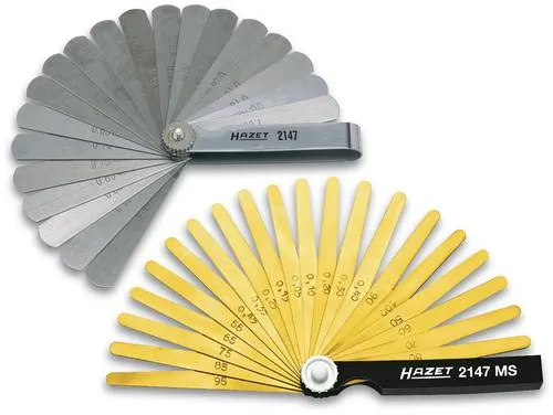 Hazet 2147 Fühlerlehre 0.05 - 1mm Anzahl Blätter: 20