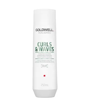 Goldwell Dualsenses Curls & Waves Shampoo 250 ml - Shampoo für lockiges und gewelltes Haar, spendet Feuchtigkeit und sorgt für definierte Sprungkraft. Mit FadeStopFormel gegen Farbverlust - sanfte Reinigung ohne Austrocknen.