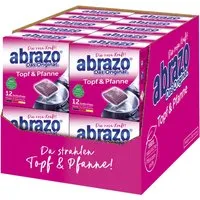 abrazo Reinigungspads Topf & Pfanne 20 x 12 Stück
