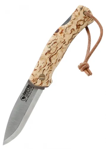 Casström Lars Fält Lock Back Klappmesser, 7,5cm - Hochwertiges Klappmesser für Outdoor-Enthusiasten, entwickelt mit Wildnisspezialist Lars Fält - ideal für Abenteuer und Überleben.