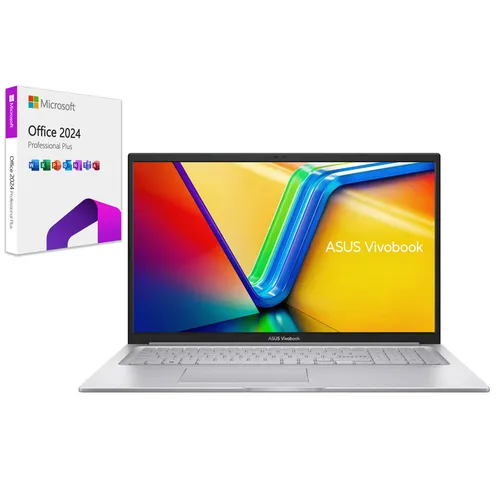 ASUS X1704 Intel i5 4,6GHz 17,3 40GB RAM 2TB SSD Intel Iris Win 11 Office Pro