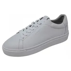 GANT Herren Sneaker aus Leder in Weiß, Größe 48 - Moderner GANT Sneaker aus hochwertigem Leder mit herausnehmbarem Wechselfußbett für individuelle Anpassung. Die bequeme Plateausohle bietet Dämpfung und Stabilität – ideal für den Alltag.