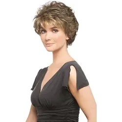 Ellen Wille Hairpower Perücke - Alexis Deluxe 4.6.2 espresso mix - Elegante Kurzhaarperücke mit sanften Wellen für einen natürlichen Look. Hergestellt aus hochwertigem Kunsthaar, bietet sie besten Tragekomfort und eine handgeknüpfte Verarbeitung für optimale Anpassung.