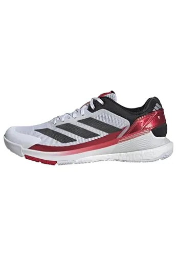 ADIDAS Herren Tennisoutdoorschuhe Crazyquick BOOST für Padel - Tennisschuhe mit stabilisierender Slingframe Konstruktion und energierückführender BOOST Zwischensohle für Top-Performance und Dynamik auf dem Padel-Court. Hergestellt aus mindestens 20% recycelten Materialien.