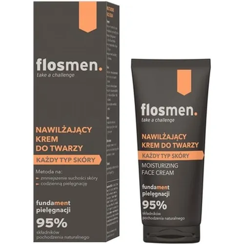  FLOSMEN feuchtigkeitsspendende Gesichtscreme für Herren 50 ml