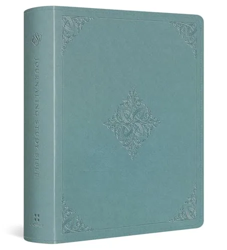 ESV Journaling Study Bible: Trutone Over Board, Paris Sky, Fleur-De-Lis Design - Belletristik mit 2-Zoll Rand zum Schreiben, über 12.000 Studiennotizen, Karten und Artikel für vertieftes Bibelstudium.