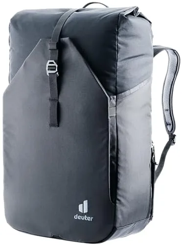 deuter Xberg 25 2in1 Rucksack & Hinterradtasche - Vielseitiger Rucksack und Fahrradtasche in einem, mit optimalem Tragekomfort und Volumenerweiterung. Inklusive abnehmbarer Regenhülle und Organisationseinheit für Laptops bis 16 Zoll.