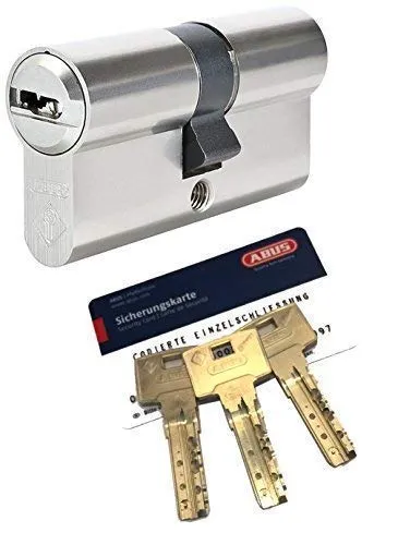 ABUS Bravus.4000 Doppelzylinder mit BZD u. N+G, Länge (a/b) 30/35mm (c=65mm), mit 3 Schlüssel, nach DIN EN1303, Angriffswiderstandsklasse D, RC2/RC3 Level geeignet, mit Not- u. Gefahrenfunktion