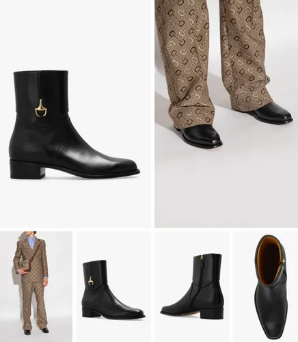 GUCCI Horsebit Ankle Boots Stiefel Stiefeletten Loafers Sneakers Schuhe New 39