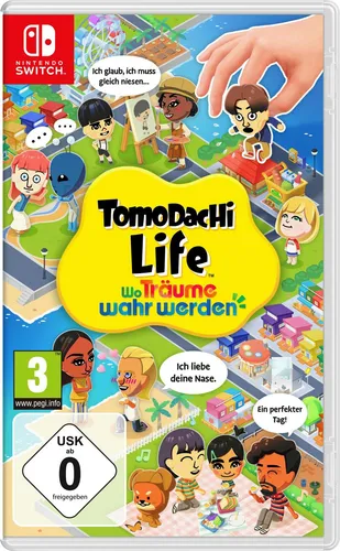 Tomodachi Life: Wo Träume wahr werden (Switch) | NEU OVP - Erlebe die bunte Welt von Tomodachi Life auf Nintendo Switch! Dieses Spiel begeistert mit einzigartigen Charakteren und kreativen Möglichkeiten. Perfekt für Fans von Simulationen!
