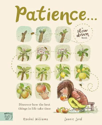 Patience: Der Bestseller von Slow Down - Bücher, inspirierendes Hardcover mit 80 Seiten, das Geduld und Achtsamkeit fördert – ideal für entspannte Lesestunden.