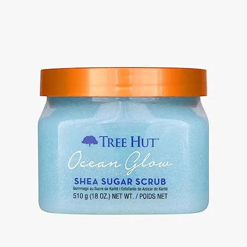 Tree Hut Ocean Glow Hydrating Shea Sugar Scrub - Replenish & Renew - 18 ounces