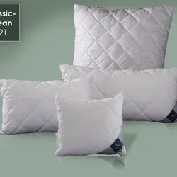 billerbeck Kissen 40x40 - Liegekomfort mittelfest - Kissen für Allergiker, waschbar bis 95°, mit samtweichem Bezug aus Microfaser und optimaler Füllung für besten Schlafkomfort. Ideal für das Schlafzimmer.