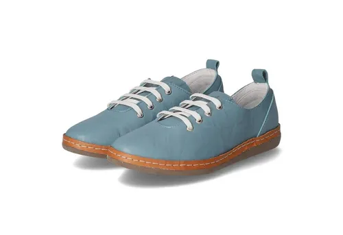 Andrea Conti Damen Schnürhalbschuh in Blau - Gr. 41 - Stylischer Schnürhalbschuh aus atmungsaktivem Echtleder, ideal für ein angenehmes Fußklima. Perfekt anpassbar durch individuelle Schnürung.