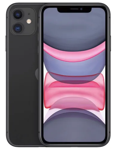Apple iPhone 11 128GB Schwarz - Handy ohne Vertrag mit 6,1 Zoll Liquid Retina Display, leistungsstarkem A13 Bionic Chip und fortschrittlichem Dual-Kamera-System für beeindruckende Fotos und Videos.