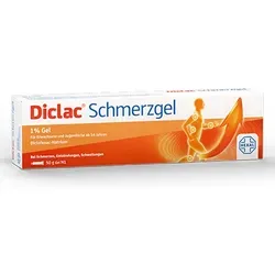 Diclac Schmerzgel 1% - Schnell einziehendes Gel zur äußerlichen Anwendung bei Schmerzen und Schwellungen. Ideal für Sportverletzungen und rheumatische Beschwerden, sorgt für ein angenehmes Hautgefühl.