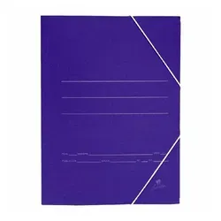 MULTIMARCA Fächermappe Faltblatt Mariola Blau Din A4 (20 Stück) - Hefter & Mappen, praktische Fächermappe im ansprechenden Blau für optimale Organisation von Dokumenten, ideal für Schule und Büro.