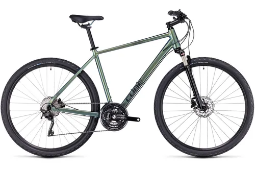 Cube Nature EXC - Verde n' Black 50cm | 28 Zoll - Fahrräder mit robustem Design und hervorragender Fahrkomfort für entspannte Touren in der Natur.