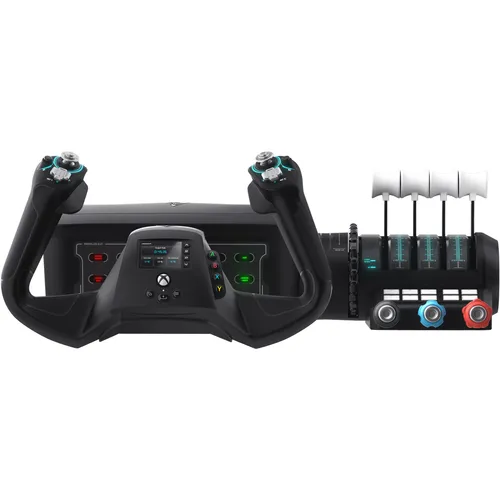 Turtle Beach VelocityOne Flight - Universelles Steuerungssystem für Xbox Series X/S und Xbox One, realistisches Steuerrad und modulare Steuerung für ein authentisches Flugerlebnis