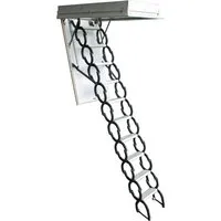 Minka Bodentreppe Euro Star - Raumhöhe bis 300cm - Treppen & Geländer - Platzsparende Isolationsscherentreppe mit U-Wert 1,1 W/m2K, schnell montierbar und in neun Größen erhältlich.