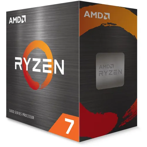 AMD Ryzen 7 5800X CPU Prozessor - 8 Kerne, 16 Threads, Turbo bis 4,70 GHz, ideal für Gaming und Multitasking