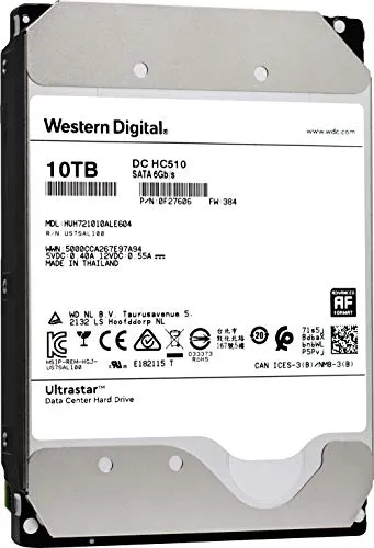 HGST Ultrastar 10TB HE SATA Festplatte - 10TB SATA 6Gb/s Festplatte mit 7200 RPM, ideal für Backup-Lösungen in Büros oder für PC-Gaming-Systeme. Zertifiziert und generalüberholt für höchste Qualität.