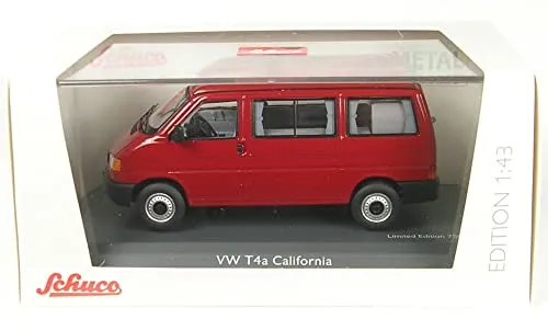 Schuco VW T4a California rot 1:43