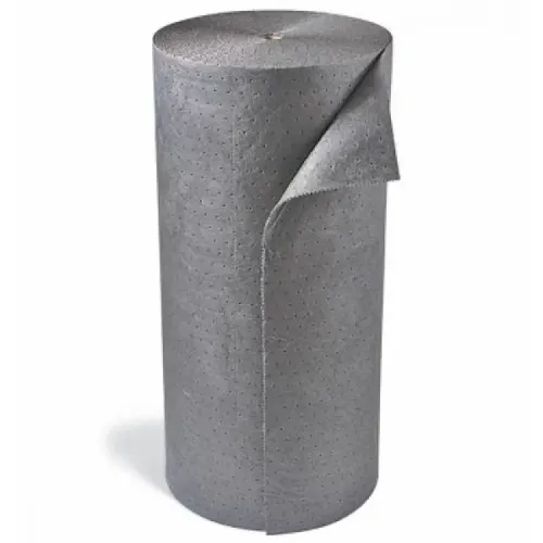 New Pig Absorptionsrolle PIG® Universal Rolle 76 cm x 91 m - Baustoffe - Die starke 100% Polypropylen Matte absorbiert bis zu 152,4 L, bleibt selbst bei voller Sättigung reißfest und spart Zeit beim Mattenwechsel.