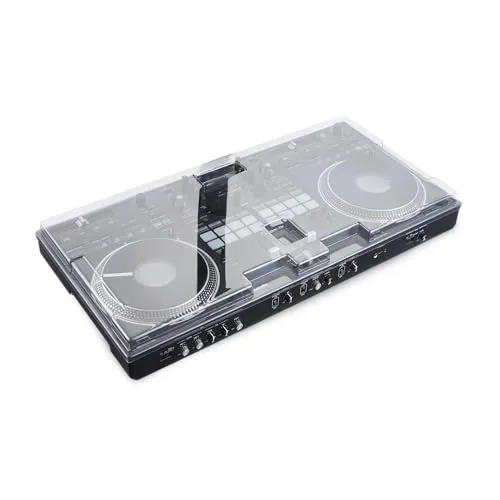 Decksaver Schutzhülle für Pioneer DJ DDJ-REV7 - DJ & VJ Mischpulte Taschen & Koffer – Super-robuster Polycarbonat-Schutzdeckel für optimalen Schutz vor Staub und Stößen, ideal für DJs, die ihre Ausrüstung unterwegs sicher transportieren möchten.