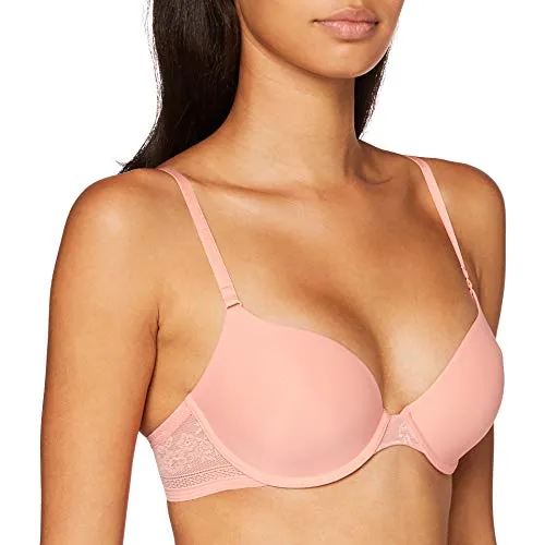 Sloggi Damen Zero Lace WHP Halbschalen BH, Orange (Coral 3586), (Herstellergröße: 75D)