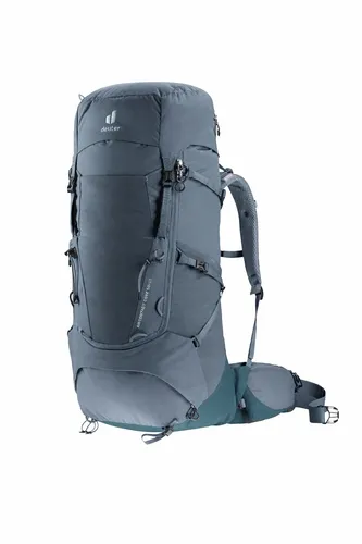 deuter Aircontact Core 50+10 Trekking Rucksack 2024 - Rucksäcke mit Aircontact Rückensystem für optimalen Tragekomfort, ideal für Trekking-Abenteuer. Hergestellt aus über 50% recycelten Materialien.
